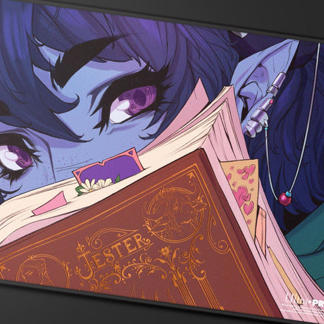 Critical Role: The Mighty Nein - Illustrated: Jester Lavorre Black-Stitched Playmat for Tabletop Gaming - Image 3 | Ultra PRO