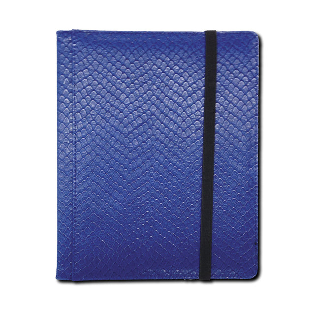 4 Pocket Dragon Hide Blue Binder