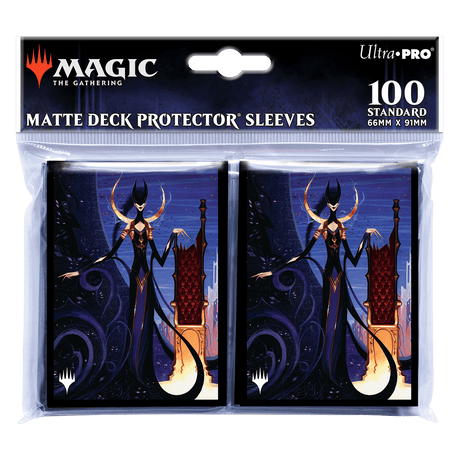 Wilds of Eldraine Ashiok, Wicked Manipulator Standard Deck Protector Sleeves (100ct) for Magic: The Gathering | Ultra PRO International