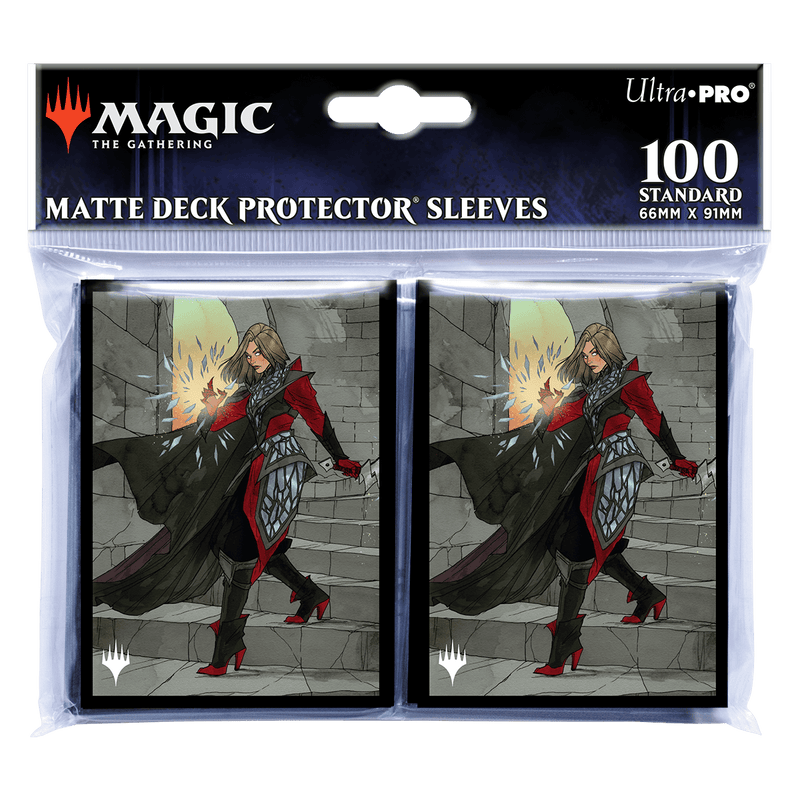 Wilds of Eldraine Rowan, Scion of War (Borderless) Standard Deck Protector Sleeves (100ct) for Magic: The Gathering | Ultra PRO International