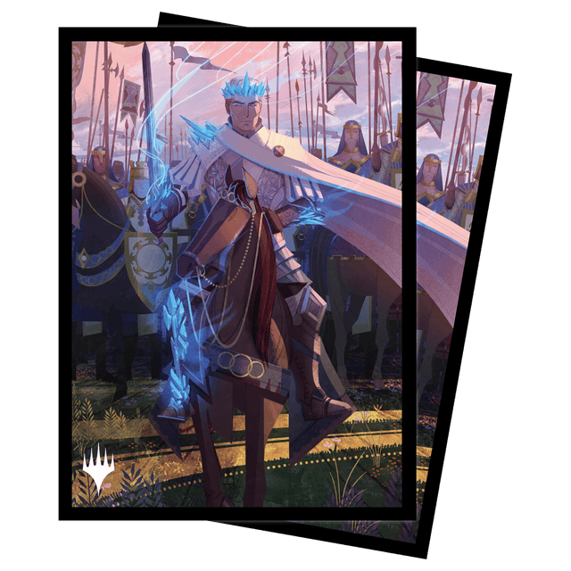 Wilds of Eldraine Will, Scion of Peace (Borderless) Standard Deck Protector Sleeves (100ct) for Magic: The Gathering | Ultra PRO International