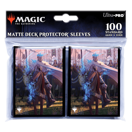 Wilds of Eldraine Will, Scion of Peace (Borderless) Standard Deck Protector Sleeves (100ct) for Magic: The Gathering | Ultra PRO International