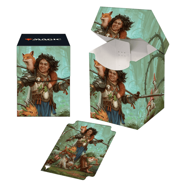 Wilds of Eldraine Ellivere of the Wild Court 100+ Deck Box for Magic: The Gathering | Ultra PRO International