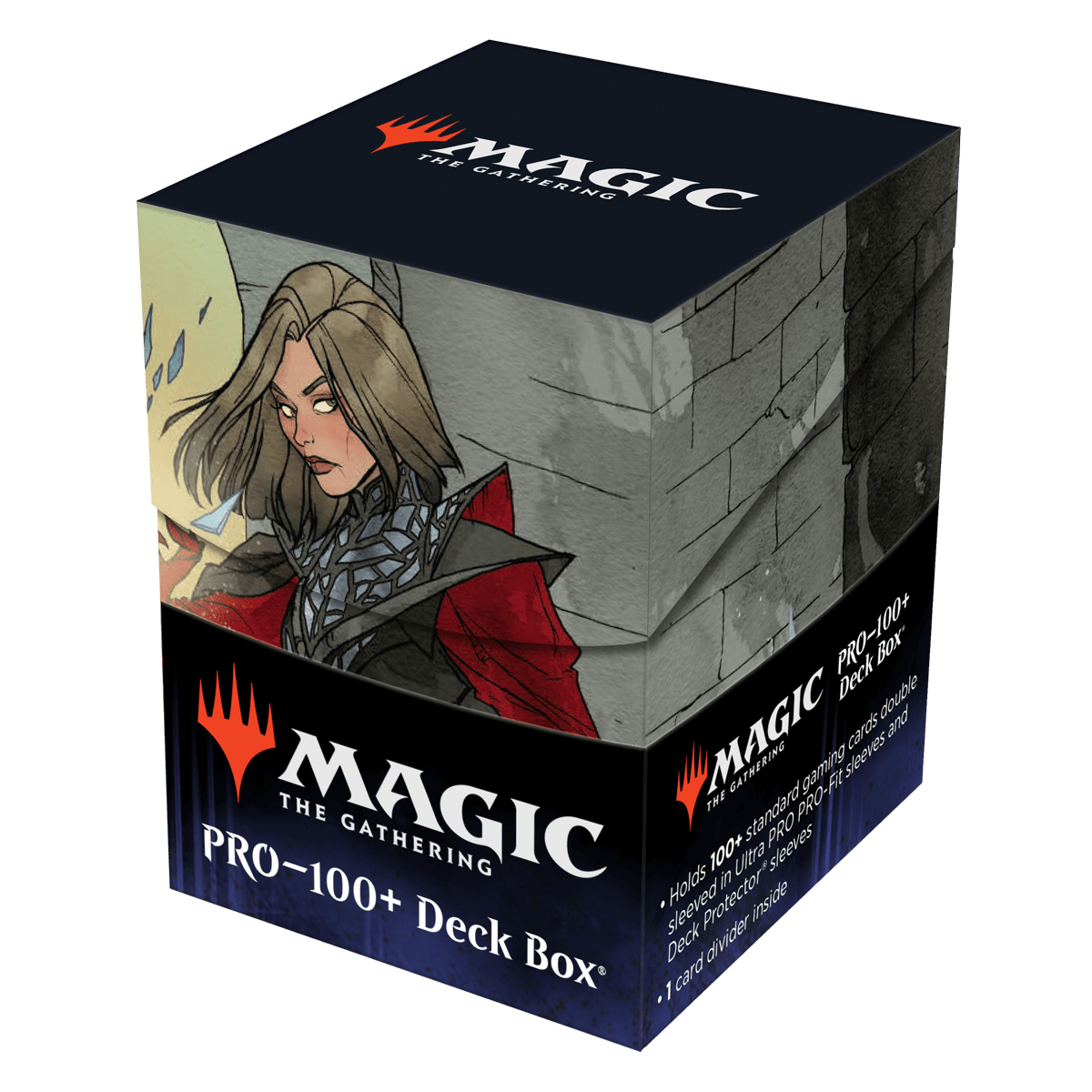 Wilds of Eldraine Rowan, Scion of War (Borderless) 100+ Deck Box for Magic: The Gathering | Ultra PRO International