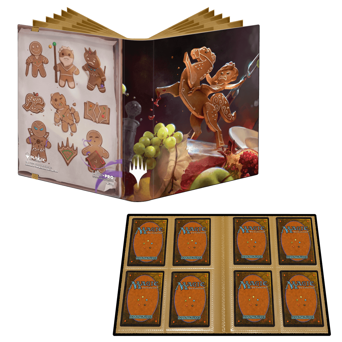 Wilds of Eldraine Syr Ginger, the Meal Ender Cookie Tray 4-Pocket PRO-Binder for Magic: The Gathering | Ultra PRO International