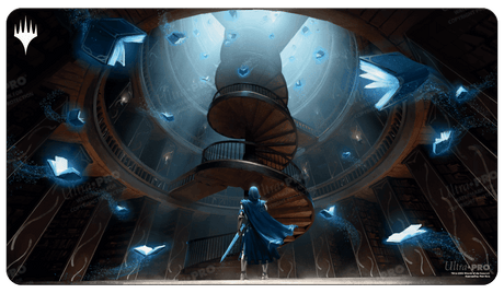 Wilds of Eldraine Virtue of Knowledge Standard Gaming Playmat for Magic: The Gathering | Ultra PRO International