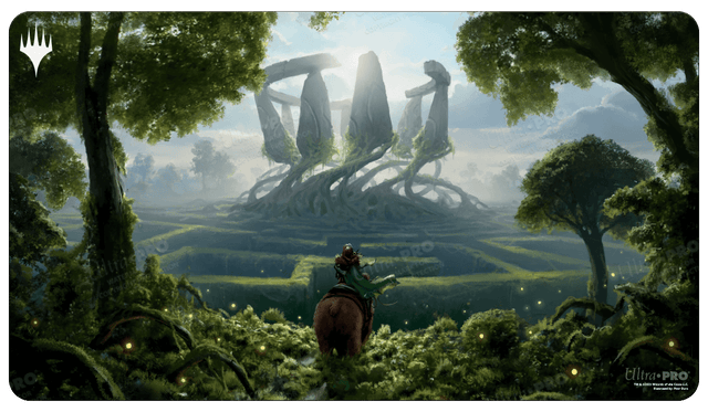 Wilds of Eldraine Virtue of Strength Standard Gaming Playmat for Magic: The Gathering | Ultra PRO International