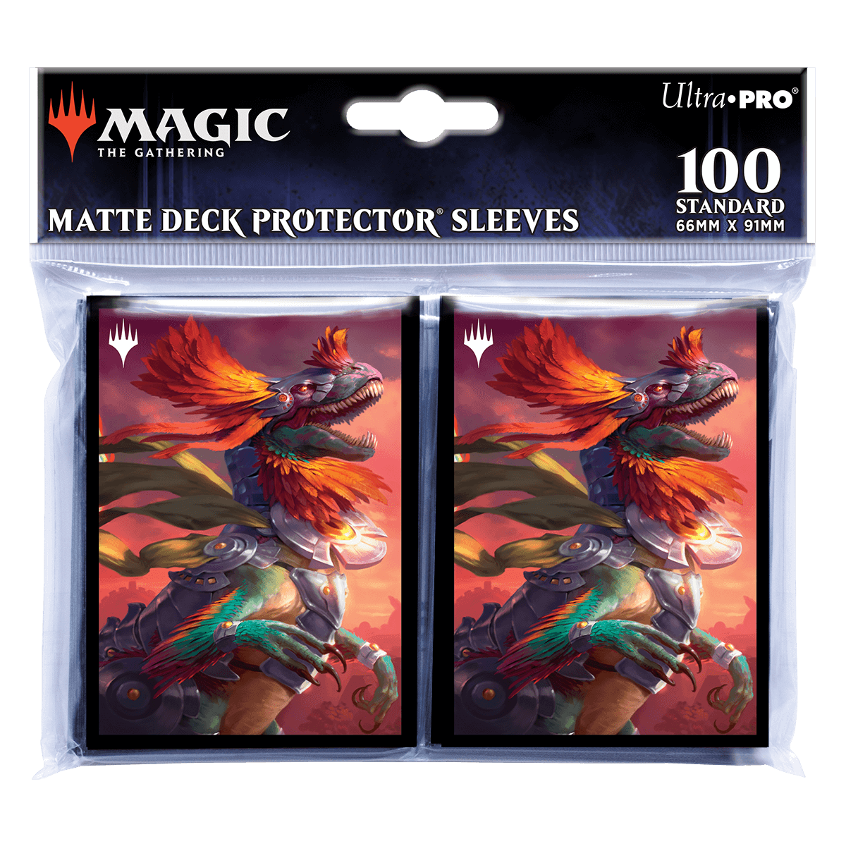 The Lost Caverns of Ixalan Pantlaza, Sun-Favored Standard Deck Protector Sleeves (100ct) for Magic: The Gathering | Ultra PRO International