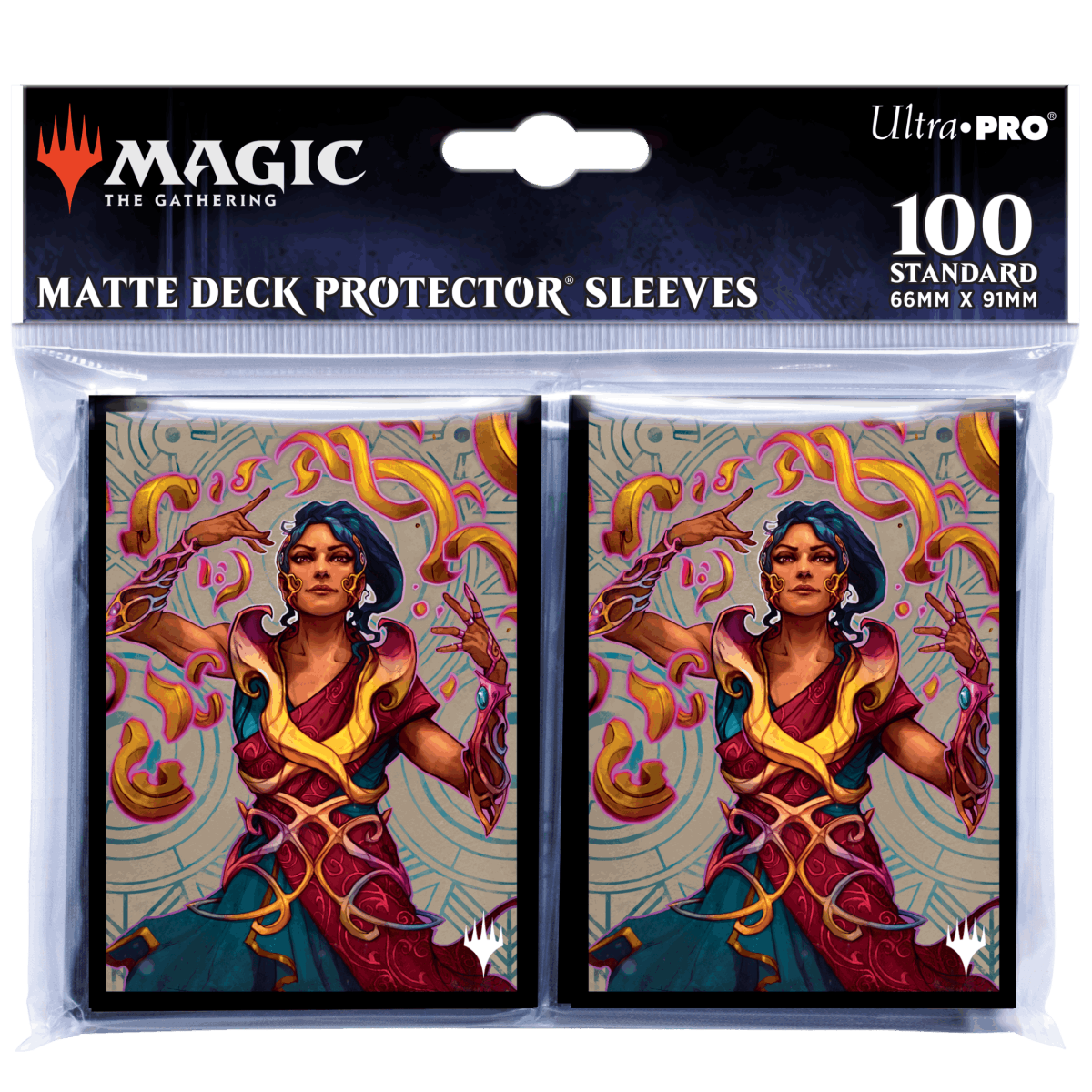 The Lost Caverns of Ixalan Saheeli, the Sun’s Brilliance Standard Deck Protector Sleeves (100ct) for Magic: The Gathering | Ultra PRO International