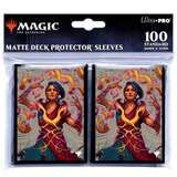 The Lost Caverns of Ixalan Saheeli, the Sun’s Brilliance Standard Deck Protector Sleeves (100ct) for Magic: The Gathering | Ultra PRO International