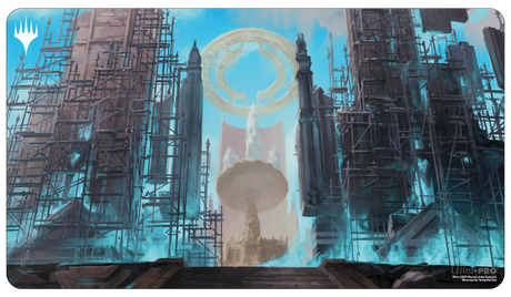 Ravnica Remastered Azorius Senate Hallowed Fountain Standard Gaming Playmat for Magic: The Gathering | Ultra PRO International