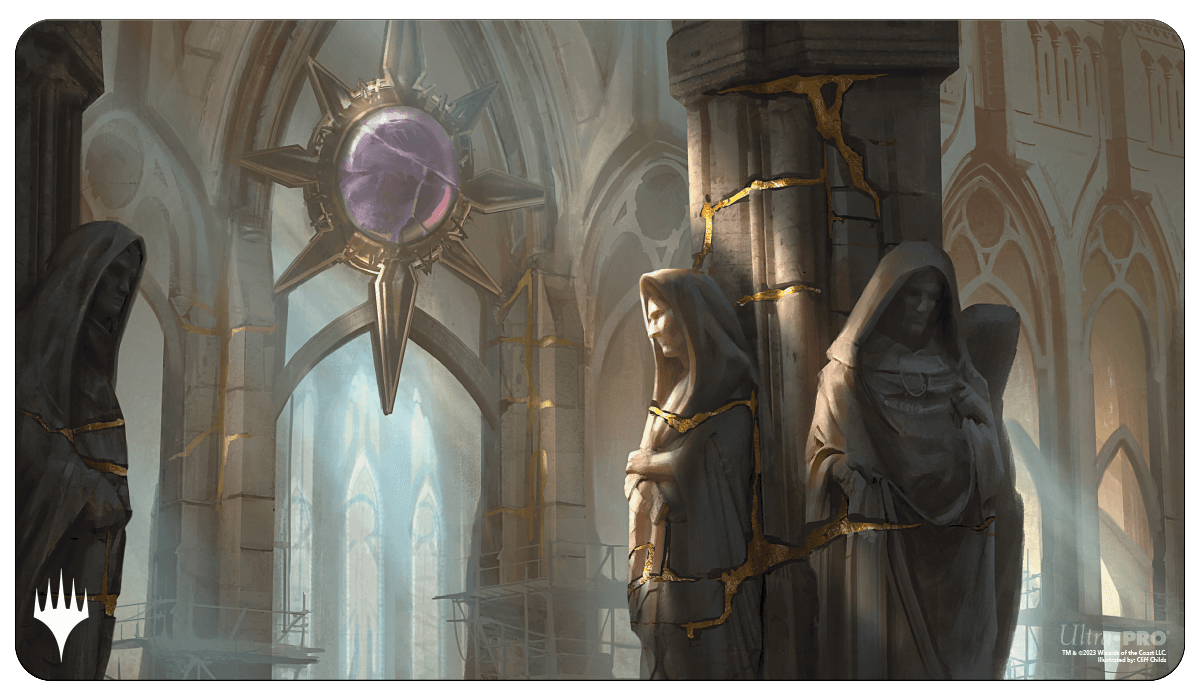 Ravnica Remastered Orzhov Syndicate Godless Shrine Standard Gaming Playmat for Magic: The Gathering | Ultra PRO International