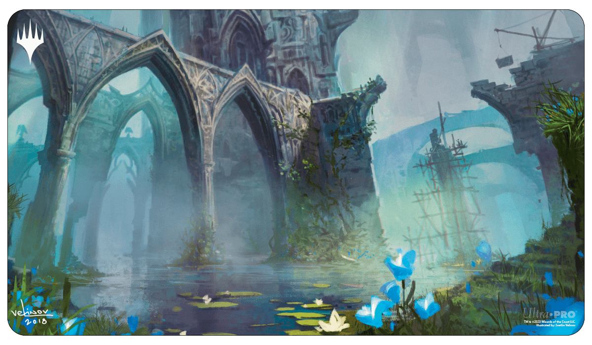 Ravnica Remastered House Dimir Watery Grave Standard Gaming Playmat for Magic: The Gathering | Ultra PRO International