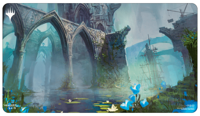 Ravnica Remastered House Dimir Watery Grave Standard Gaming Playmat for Magic: The Gathering | Ultra PRO International