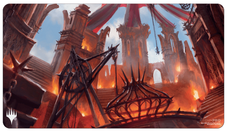 Ravnica Remastered Cult of Rakdos Blood Crypt Standard Gaming Playmat for Magic: The Gathering | Ultra PRO International