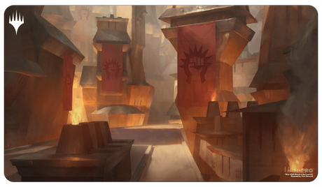 Ravnica Remastered Boros Legion Sacred Foundry Standard Gaming Playmat for Magic: The Gathering | Ultra PRO International