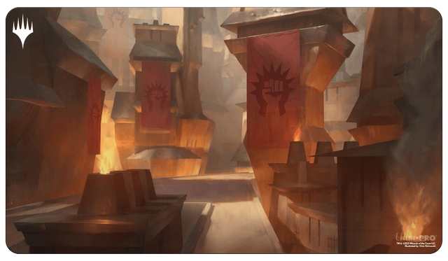 Ravnica Remastered Boros Legion Sacred Foundry Standard Gaming Playmat for Magic: The Gathering | Ultra PRO International