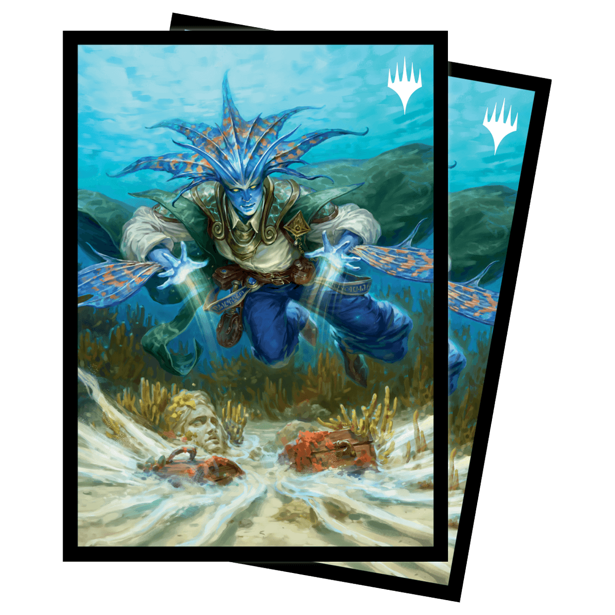 Murders at Karlov Manor Morska, Undersea Sleuth Standard Deck Protector Sleeves (100ct) for Magic: The Gathering | Ultra PRO International