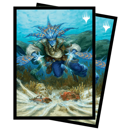 Murders at Karlov Manor Morska, Undersea Sleuth Standard Deck Protector Sleeves (100ct) for Magic: The Gathering | Ultra PRO International