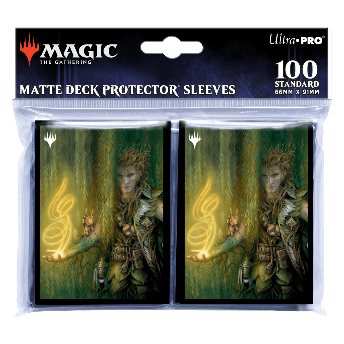 Murders at Karlov Manor Kaust, Eyes of the Glade Standard Deck Protector Sleeves (100ct) for Magic: The Gathering | Ultra PRO International