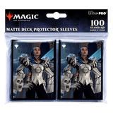 Murders at Karlov Manor Teysa, Opulent Oligarch Standard Deck Protector Sleeves (100ct) for Magic: The Gathering | Ultra PRO International