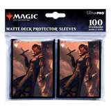 Murders at Karlov Manor Massacre Girl, Known Killer Standard Deck Protector Sleeves (100ct) for Magic: The Gathering | Ultra PRO International