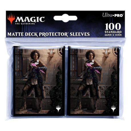 Murders at Karlov Manor Kaya, Spirits’ Justice Standard Deck Protector Sleeves (100ct) for Magic: The Gathering | Ultra PRO International