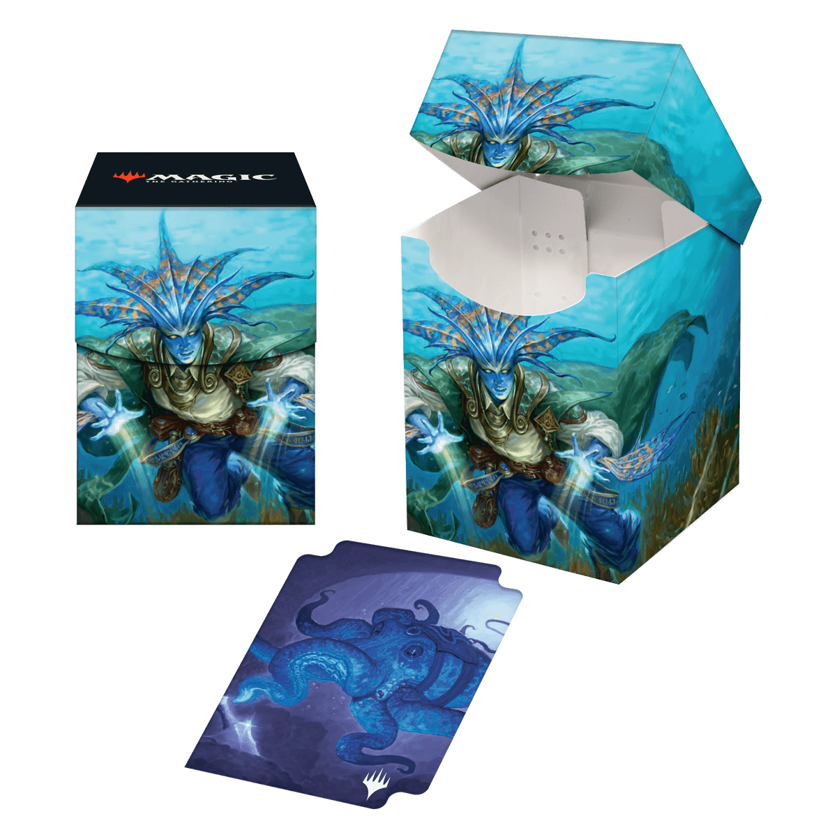 Murders at Karlov Manor Morska, Undersea Sleuth 100+ Deck Box for Magic: The Gathering | Ultra PRO International