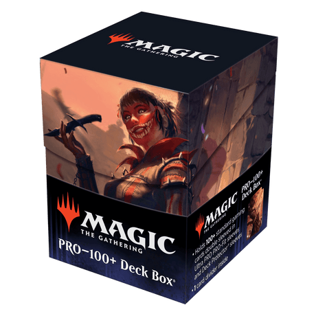 Murders at Karlov Manor Massacre Girl, Known Killer 100+ Deck Box for Magic: The Gathering | Ultra PRO International