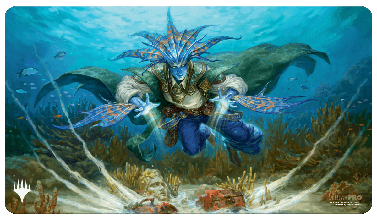 Murders at Karlov Manor Morska, Undersea Sleuth Standard Gaming Playmat for Magic: The Gathering | Ultra PRO International