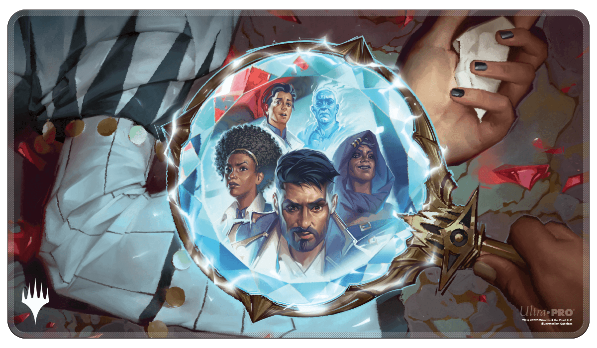 Murders at Karlov Manor Key Art Holofoil Playmat for Magic: The Gathering | Ultra PRO International