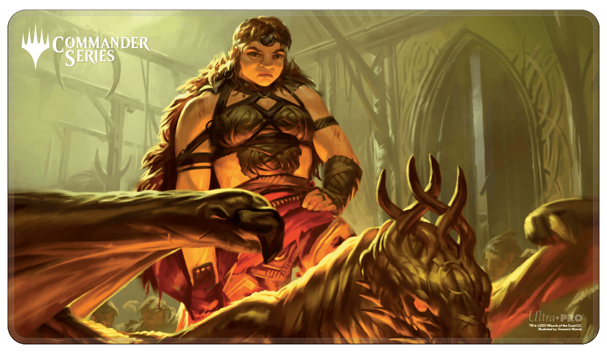 Commander Series #1: Mono - Magda Stitched Playmat for Magic: The Gathering | Ultra PRO International