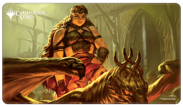 Commander Series #1: Mono - Magda Stitched Playmat for Magic: The Gathering | Ultra PRO International