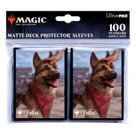 Fallout Dogmeat, Ever Loyal Deck Protector® Sleeves (100ct) for Magic: The Gathering | Ultra PRO International