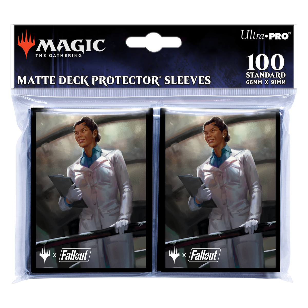 Fallout® Dr. Madison Li Deck Protector®  Sleeves (100ct) for Magic: The Gathering