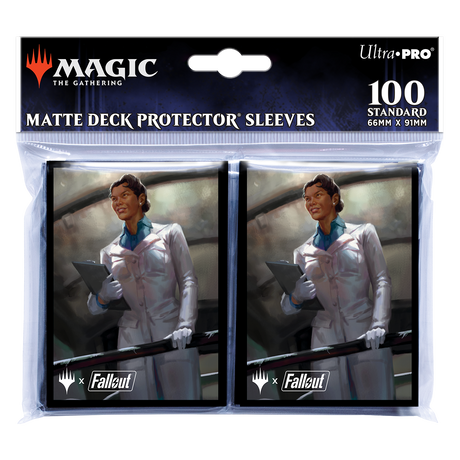 Fallout® Dr. Madison Li Deck Protector®  Sleeves (100ct) for Magic: The Gathering