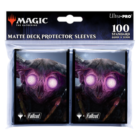 Fallout The Wise Mothman Deck Protector® Sleeves (100ct ) for Magic: The Gathering | Ultra PRO Internationa