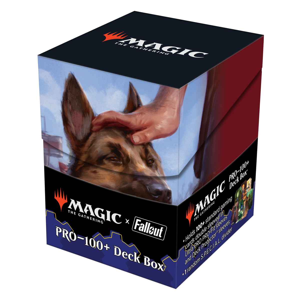 Fallout® Dogmeat, Ever Loyal 100+ Deck Box for Magic: The Gathering