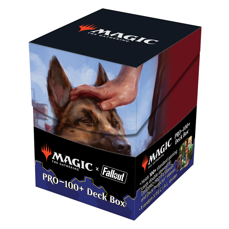 Fallout® Dogmeat, Ever Loyal 100+ Deck Box for Magic: The Gathering
