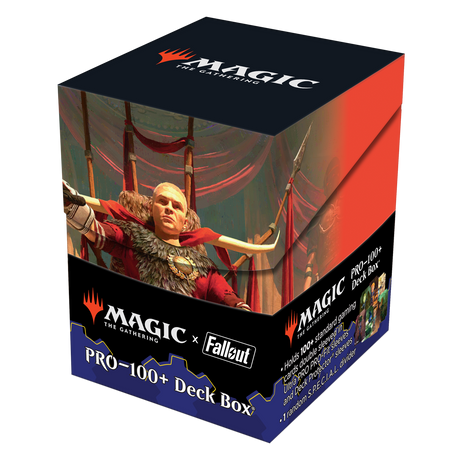 Fallout® Caesar, Legion’s Emperor 100+ Deck Box® for Magic: The Gathering | Ultra PRO International