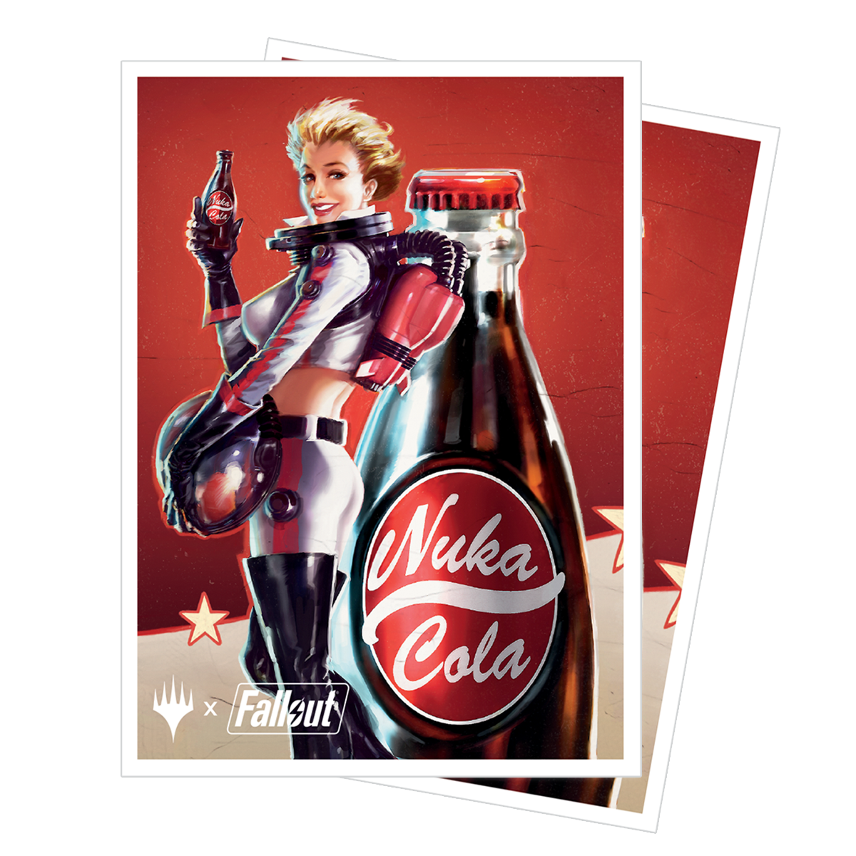 Fallout Nuka Cola Pinup 105ct APEX™ Deck Protector Sleeves for Magic: The Gathering | Ultra PRO International