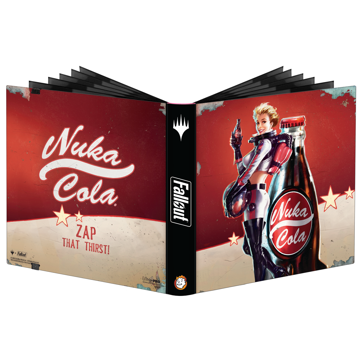 Fallout Nuka Cola Pinup 12 Pocket PRO Binder For Magic The Gathering fallout-nuka-cola-pinup-12-pocket-pro-binder-for-magic-the-gathering
