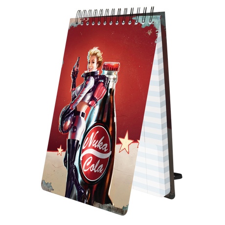 Fallout Nuka Cola Pinup Spiral Life Pad for Magic: The Gathering | Ultra PRO International