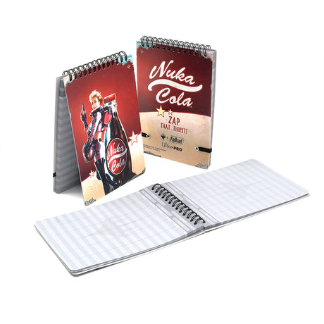 Fallout Nuka Cola Pinup Spiral Life Pad for Magic: The Gathering | Ultra PRO International