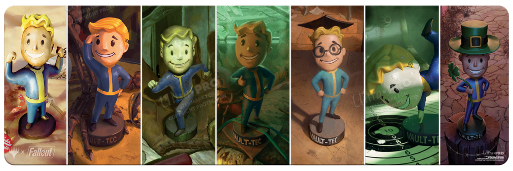 Fallout S.P.E.C.I.A.L. Bobbleheads 8ft Table Playmat for Magic: The ...