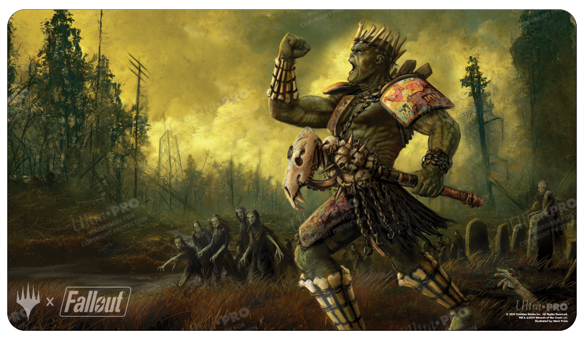 Fallout® Grave Titan Standard Gaming Playmat for Magic: The Gathering