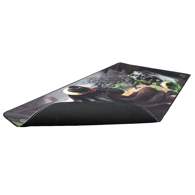 Fallout Mysterious Stranger Black Stitched Standard Gaming Playmat for Magic: The Gathering | Ultra PRO International