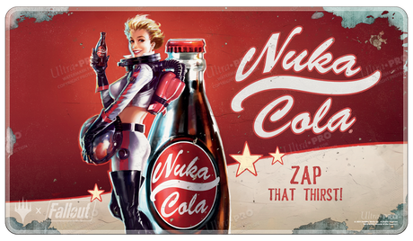 Fallout® Nuka-Cola Pinup Holofoil Standard Gaming Playmat for Magic: The Gathering | Ultra PRO International