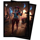 Outlaws of Thunder Junction Stella Lee, Wild Card Deck Protector Sleeves (100ct) for Magic: The Gathering | Ultra PRO International