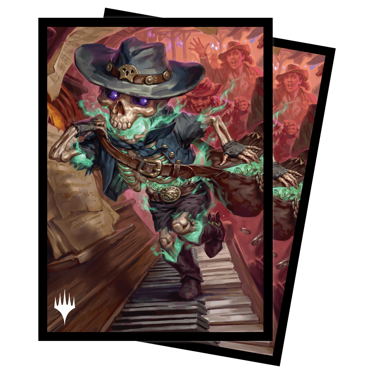 Outlaws of Thunder Junction Tinybones, the Pickpocket Key Art Deck Protector Sleeves (100ct) for Magic: The Gathering | Ultra PRO International